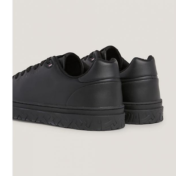 Tommy Hilfiger Zapatos Court Thick Cupsole Leather M FM0FM048300GQ negro 1