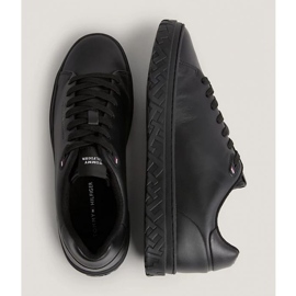Tommy Hilfiger Zapatos Court Thick Cupsole Leather M FM0FM048300GQ negro 3
