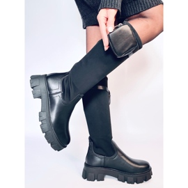 Botas negras con bolsa Aytes negro 3