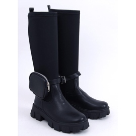 Botas negras con bolsa Aytes negro 2