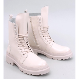 Kinchs Botines cordones beige con protector 1 Kinchs Botines cordones beige con protector 1