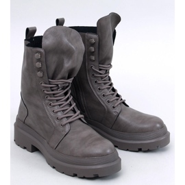 Botines con cordones y protector Kinchs Grigio gris 1