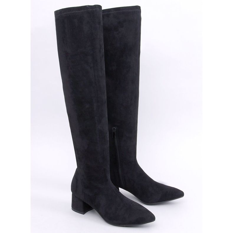 Mosqueteros de tacón bajo Diondre Black negro 1