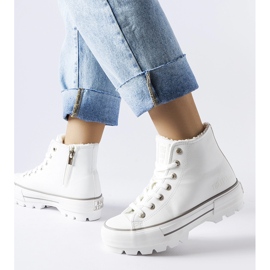 Zapatillas blancas con aislamiento Big Star MM274037 blanco 2