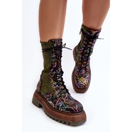 Botas Obrera Mujer Piel Maciejka 06203-09 Multicolor negro 9