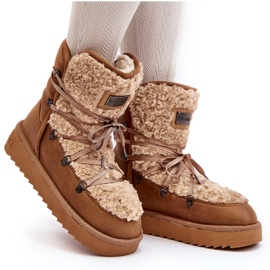 Botas de nieve impermeables con plataforma Vegan D.Franklin DFSH370004 Marrón 14