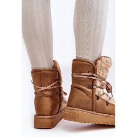 Botas de nieve impermeables con plataforma Vegan D.Franklin DFSH370004 Marrón 2 Botas de nieve impermeables con plataforma Vegan D.Franklin DFSH370004 Marrón 2