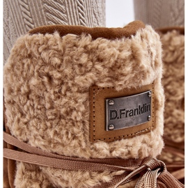 Botas de nieve impermeables con plataforma Vegan D.Franklin DFSH370004 Marrón 1 Botas de nieve impermeables con plataforma Vegan D.Franklin DFSH370004 Marrón 1