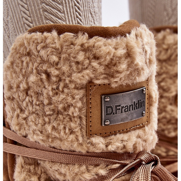 Botas de nieve impermeables con plataforma Vegan D.Franklin DFSH370004 Marrón 1 Botas de nieve impermeables con plataforma Vegan D.Franklin DFSH370004 Marrón 1