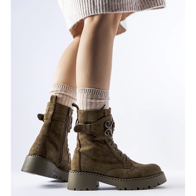 Trabajadores decorativos verde oscuro eco-zmsz Castore 1