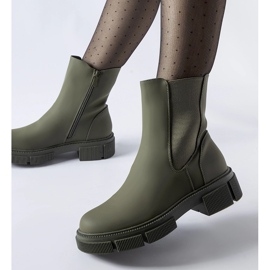 Botines de goma Sorbo aislantes verdes 1