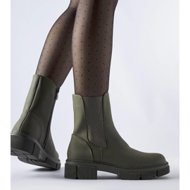 Botines de goma Sorbo aislantes verdes 2