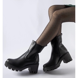 Botas aislantes negras con bloque Hattiesburg negro 1