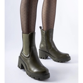 Botines Hattiesburg verde oscuro 1 Botines Hattiesburg verde oscuro 1