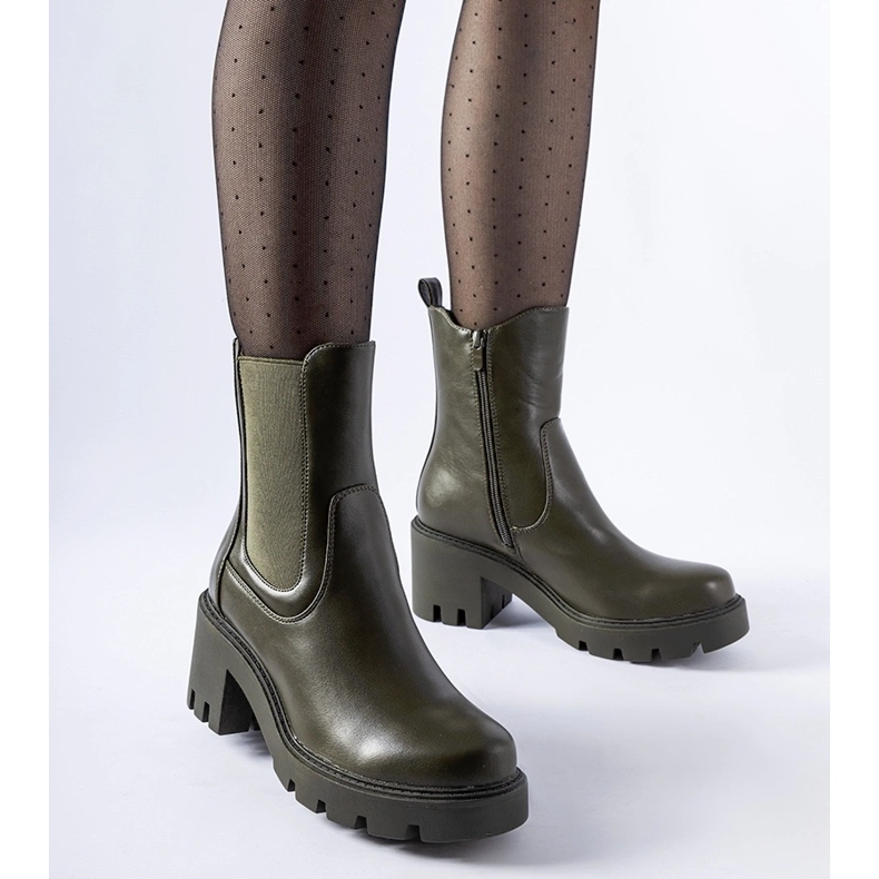 Botines Hattiesburg verde oscuro 1 Botines Hattiesburg verde oscuro 1