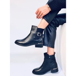 Botas Chelsea clásicas con hebilla, Cowans Black negro 4