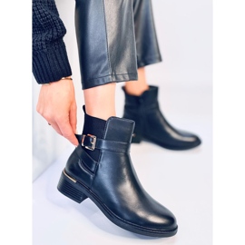 Botas Chelsea clásicas con hebilla, Cowans Black negro 2