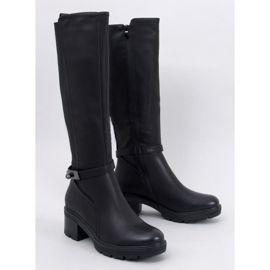 Philips Botas de tacón negras negro 1 Philips Botas de tacón negras negro 1