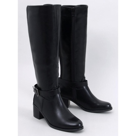 Talboi Botas tacón negro 1