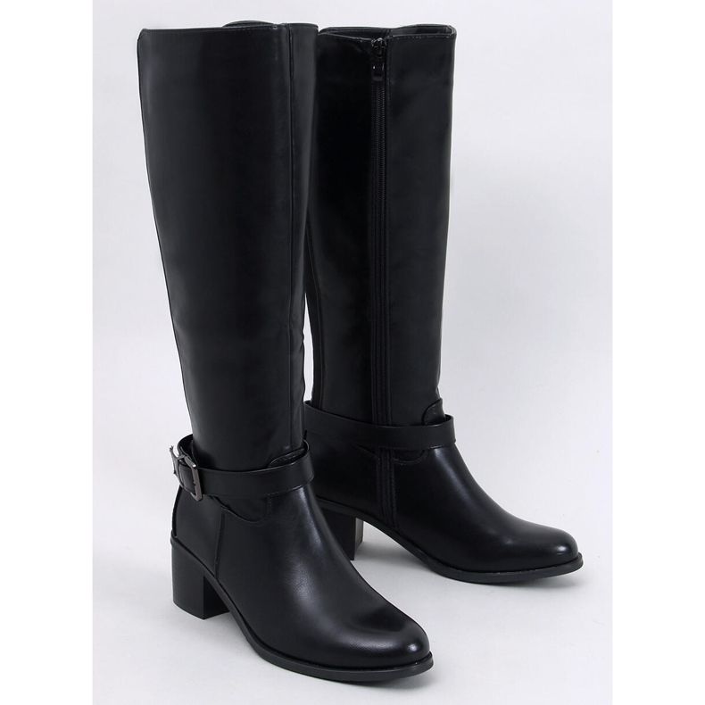 Talboi Botas tacón negro 1 Talboi Botas tacón negro 1