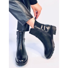 Botas Chelsea clásicas de mujer Royle Black negro 2