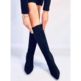 Botas tacón estable Maureen Black negro 2