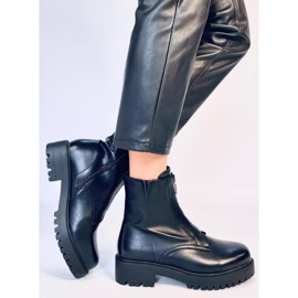 Onlyy Botines protectores negros con cremallera 4