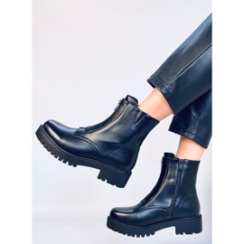 Onlyy Botines protectores negros con cremallera 3