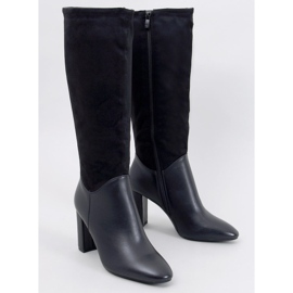 Botas clásicas de tacón Neita Black negro 1