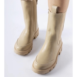 Botines Morbello con aislamiento masivo beige 1
