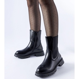 Botines Pleasanton clásicos con aislamiento negros 1 Botines Pleasanton clásicos con aislamiento negros 1