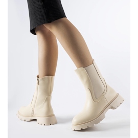 Botines Pleasanton clásicos con aislamiento beige 1 Botines Pleasanton clásicos con aislamiento beige 1
