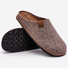 Pantuflas Preventivas Hombre Inblu SI000001 Beige 5