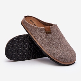 Pantuflas Preventivas Hombre Inblu SI000001 Beige 3