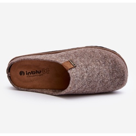 Pantuflas Preventivas Hombre Inblu SI000001 Beige 1