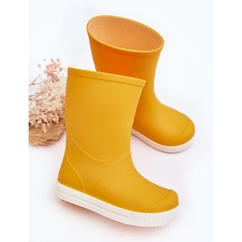 Lemigo Botas de agua para niños Wave Gokids 979 Amarillo 4