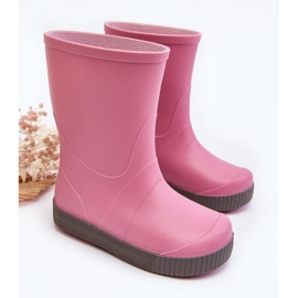 Lemigo Botas de agua para niños Wave Gokids 979 Rosa 2