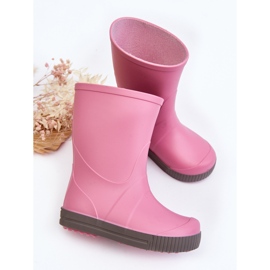 Lemigo Botas de agua para niños Wave Gokids 979 Rosa rosado 3