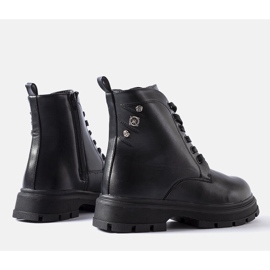 Botas de niña con aislamiento de grafito de Basara negro 5