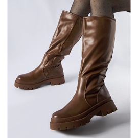 Botas Christien clásicas marrones marrón 2