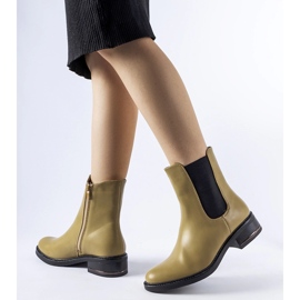 Botines Bagnoro clásicos con aislamiento verde oliva 1