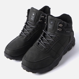News Zapatos deportivos trekking de hombre negros Timoteo 1