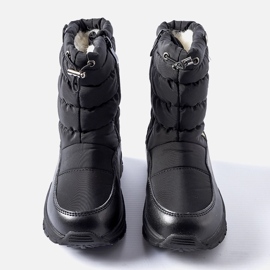 Botas altas de nieve Taziano con aislamiento negro 2