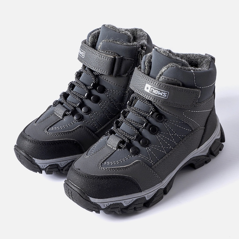 Botas infantiles Crispino aislantes grises 1