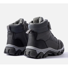 Botas infantiles Crispino aislantes grises 2
