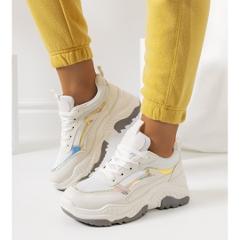 Deportivas Gossett beige blanco 2 Deportivas Gossett beige blanco 2