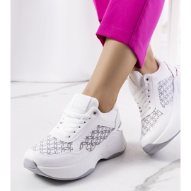 Las zapatillas blancas de Milan blanco 1