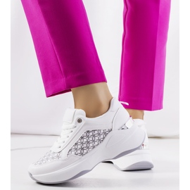 Las zapatillas blancas de Milan blanco 2