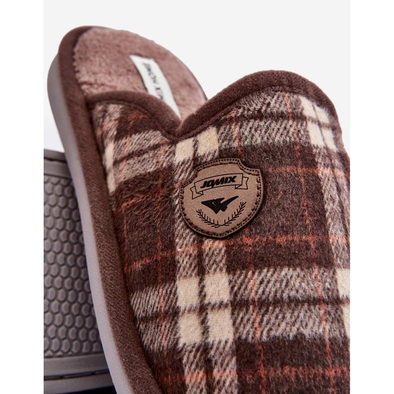 Pantuflas Kallile de hombre de color marrón 2