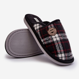 Pantuflas Kallile de hombre de color negro 1